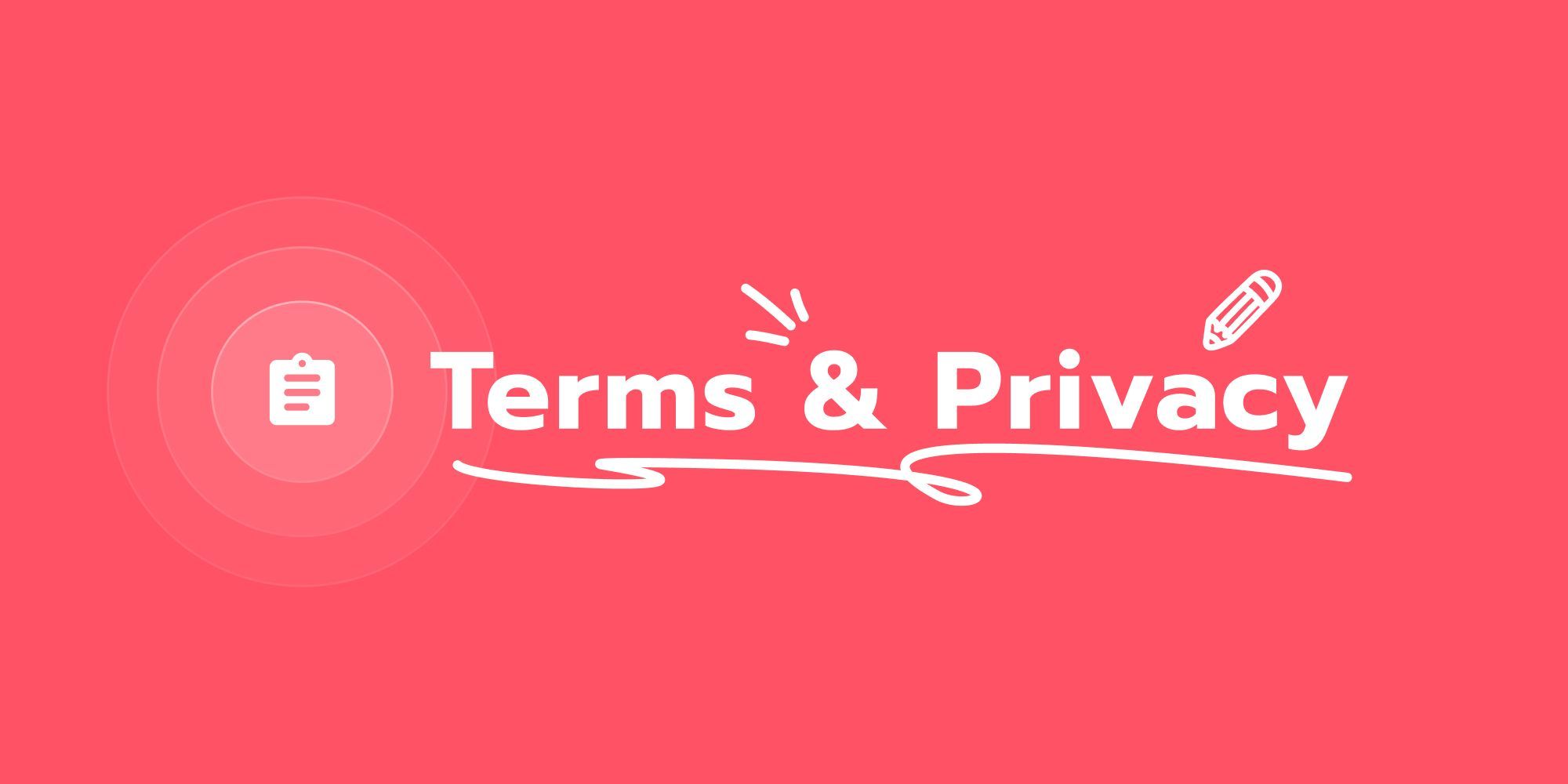 Terms & Privacy